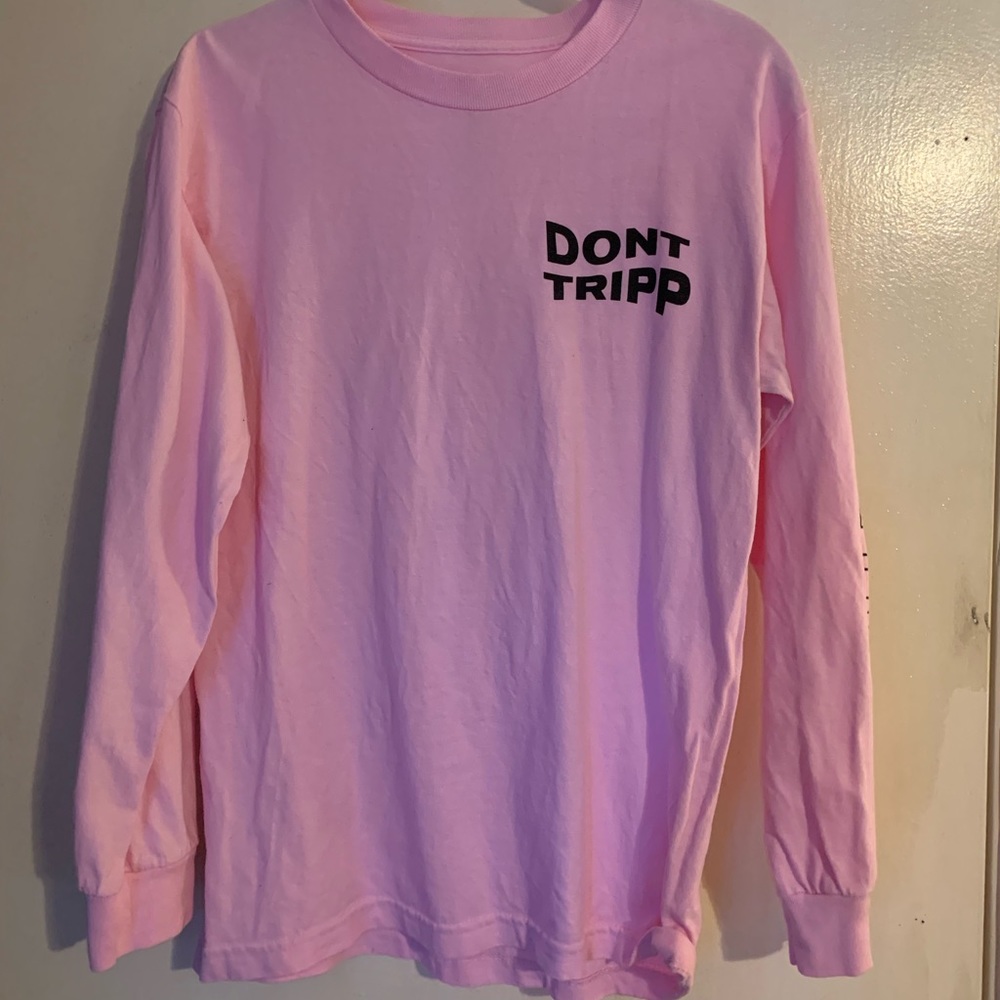 Pink Long-Sleeve T-Shirt